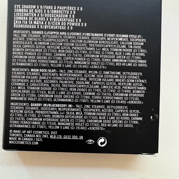 Brand New! Still in the box Limited Edition Palette- MAC “Solar Glow Times Nine” - Picture 5 of 5